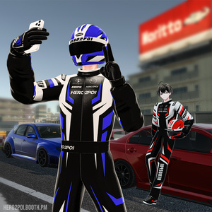 Racing Suit Package_🏁【for Komano, Minase】 / 衣装 [VRC] 缩略图 5