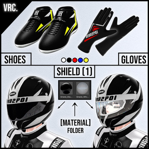 Racing Suit Package_🏁【for Komano, Minase】 / 衣装 [VRC] 缩略图 8
