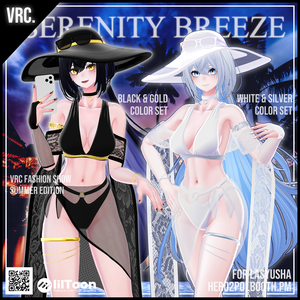 Serenity Breeze_ Bikini Package / 衣装 [VRC] 【for Lasyusha, Shinra】