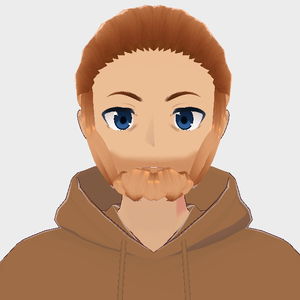 Beard man 3d Vroid