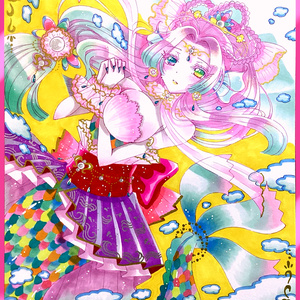 ミニ色紙イラスト 霧雨魔理沙 - cocoshop - BOOTH