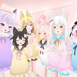 【16アバター対応】セーラーパジャマ 缩略图 15