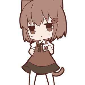 モカのラバーストラップ