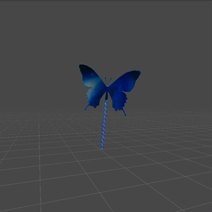 戯蝶のピアス