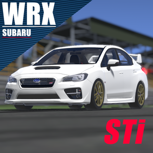 【車/saccflight対応/走行可能車両】 Subaru-WRX-Sti-2019 【VRChat想定】