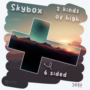 Skybox texture - Mountains - スカイボックステクスチャ - 山