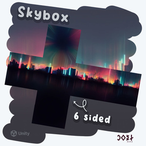 Neon City Skybox - ネオンシティのスカイボックス