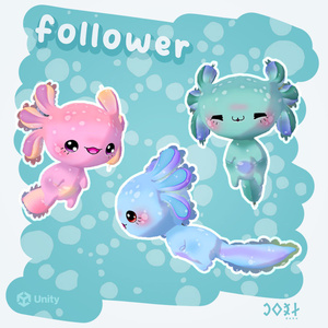 Axolotl Follower - アクソロトルフォロワー