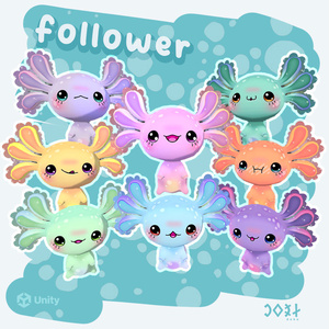 Axolotl Follower - アクソロトルフォロワー