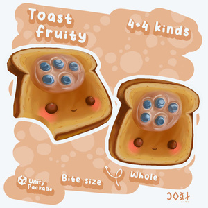 Cute Toast Fruity - キュートトースト フルーティ