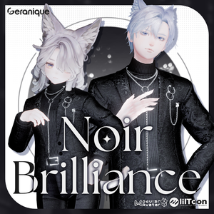 【13アバター対応: 衣装】Noir Brilliance