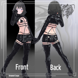 【12アバター対応】Straight Jacket【VRChat想定】 缩略图 5