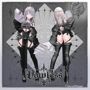 【複数アバター対応】Vowless【VRChat想定】 缩略图 3