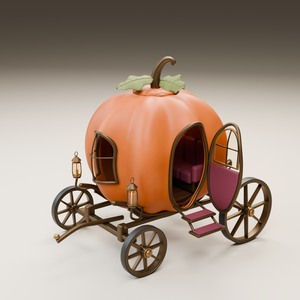 かぼちゃの馬車　Halloween対応