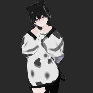 【VRCHAT想定3Dモデル】PatternHoodie【5アバター対応】 #KoiWasLie 缩略图 5