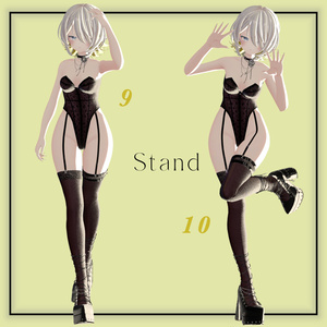 【無料版あり】SALE!!! MATATABI 1st Pose Collection -30種類- 缩略图 12