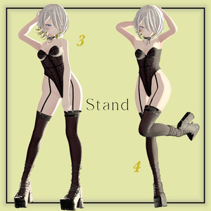 【無料版あり】SALE!!! MATATABI 1st Pose Collection -30種類- 缩略图 9