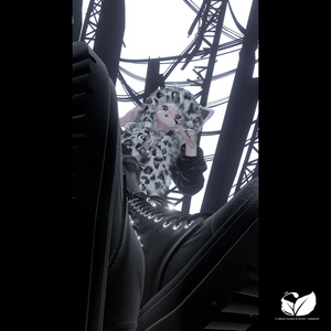 White Wolf -Hood&Scarf-【VRChat】 缩略图 24