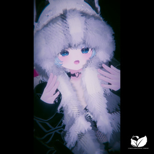 White Wolf -Hood&Scarf-【VRChat】 缩略图 29