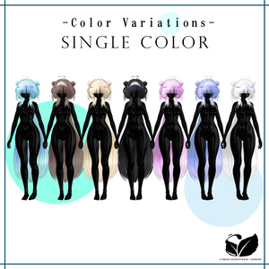 『6 Avaters』Poison Jelly Hair 【VRChat】 缩略图 2