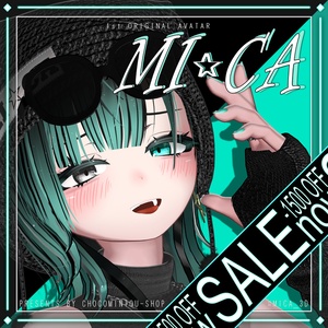 【オリジナル3Dモデル】MI☆CA / ミカ