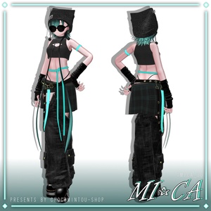 【オリジナル3Dモデル】MI☆CA / ミカ 缩略图 4