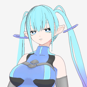 VRoid製オリジナルVRMアバター Falys