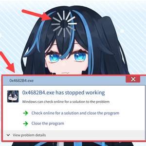 【Live2D item】Your model has stoped working