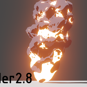 Blenderのモディファイアによる爆発の作り方