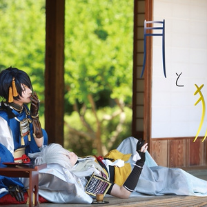 月と狐