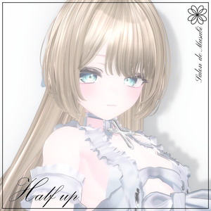 half up hair [8 Avatars]