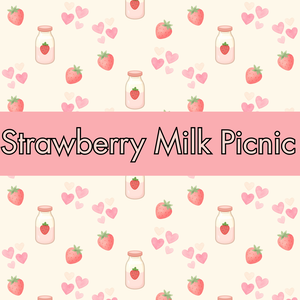 Strawberry Milk Picnic単品素材　クリームイエロー