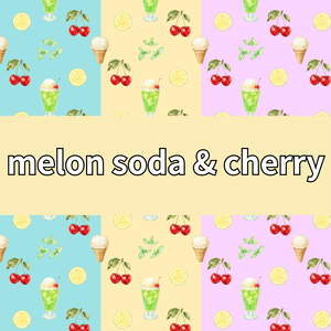 melon soda & cherry 3色セット