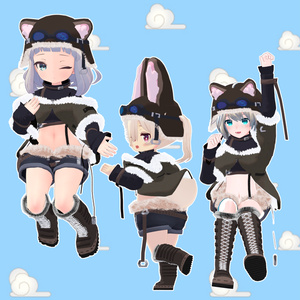 [9アバター対応]パイロット衣装 缩略图 6