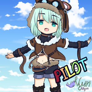 [9アバター対応]パイロット衣装