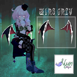 悪魔の羽(wing only)