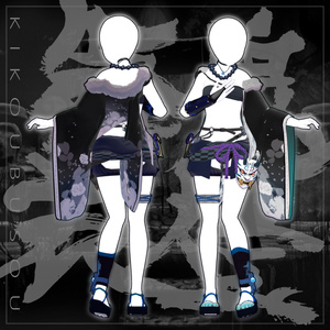 【オリジナル3Dモデル】鬼煌舞装 / kikoubusou 缩略图 3