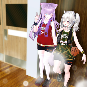 [19アバター対応] ゆるだぼ バスケ / YURUDABO Basket Uniform 缩略图 11