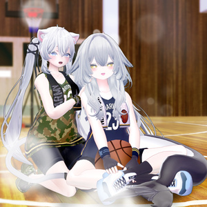 [19アバター対応] ゆるだぼ バスケ / YURUDABO Basket Uniform 缩略图 12