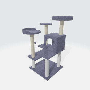 キャットタワー シンプル 3DCG
