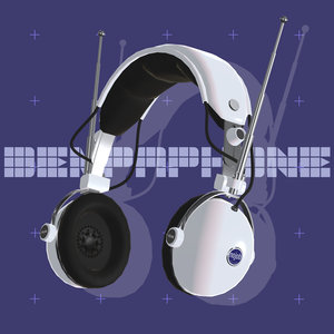 超！電波系アンテナ付きヘッドホン3Dモデル -DEMPAPHONE-
