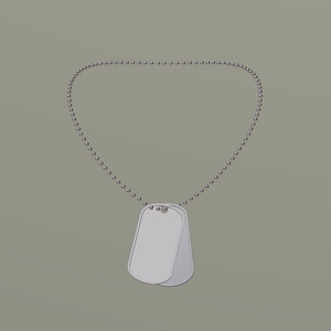 ベース無料【カスタム刻印可能】dogtag_001
