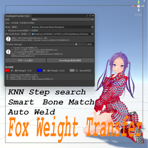 【MA対応】非対応服へウエイトを転送　フォックスウエイトトランスファー