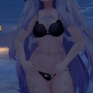 Lunar Grace Tattoos / 月の優美なタトゥー   HD 4K🌙✨ 缩略图 3