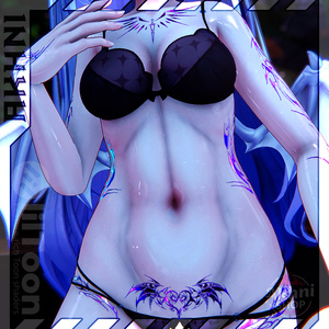 Succubus Warrior Tattoos / サキュバス・ウォリアー  💗🗡️ 缩略图 2