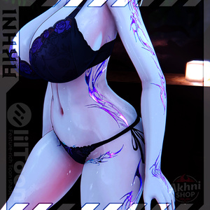 Succubus Warrior Tattoos / サキュバス・ウォリアー  💗🗡️ 缩略图 6