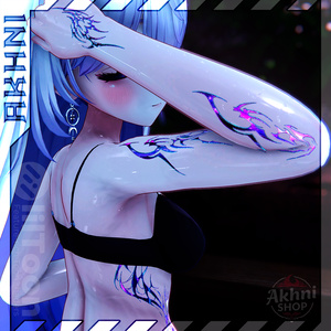 Succubus Warrior Tattoos / サキュバス・ウォリアー  💗🗡️ 缩略图 4