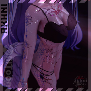 Web of Desire Tattoos / 欲望の巣  🕸️🖤