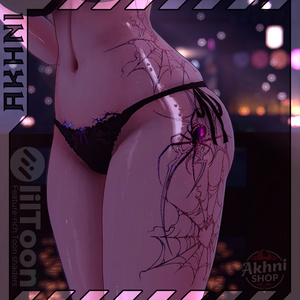 Web of Desire Tattoos / 欲望の巣  🕸️🖤 缩略图 2