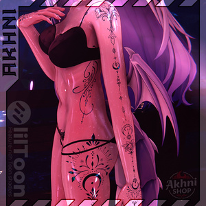 Shadowed Grace Tattoos / 影の優雅  🖤✨ 缩略图 5